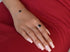 Divya दिव्या | Onyx | Ring | Silber | Rhodiniert